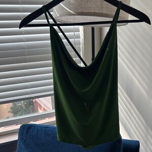Zara Dark Green Camisole Top